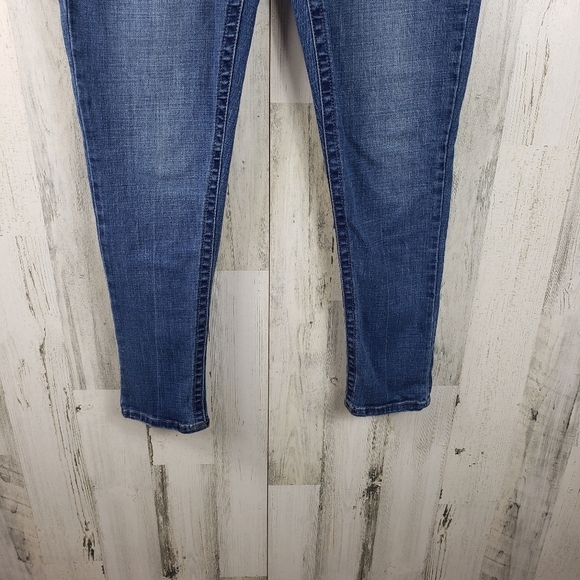 Seven7 medium wash high waist skinny denim jeans women's size 12 - Picture 3 of 13